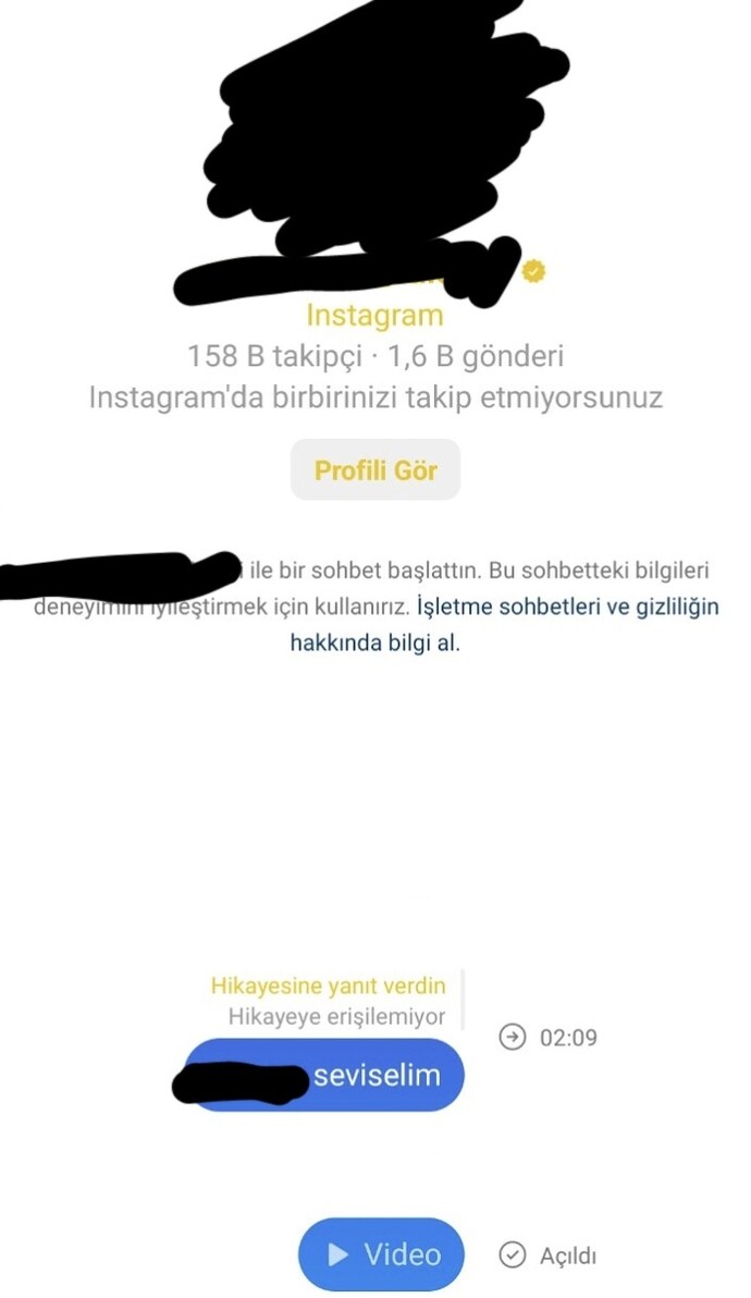 İş adamına attığım mesajı görmüş ama cevap vermemiş npcm?