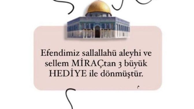 Miraç Kandili’nde ne yaptınız, bugün için özel ibadetleriniz nelerdi 🙏?