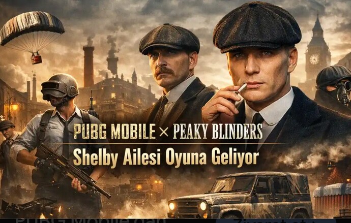 PUBG Mobile Peak Blinders Shelby ailesi karakterleri geldi nasıl buldunuz?