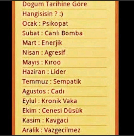 Doğum tarihine göre sen hangisisin ✨🤔?