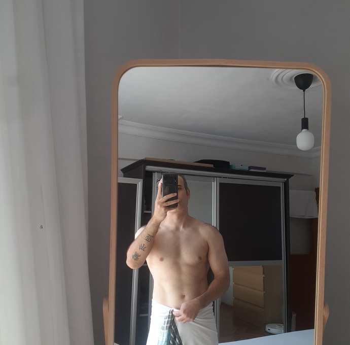 Bornozla fotoğrafınız var mı?
