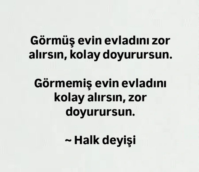 Görmüşle görmemişi nasıl ayırt edersiniz?
