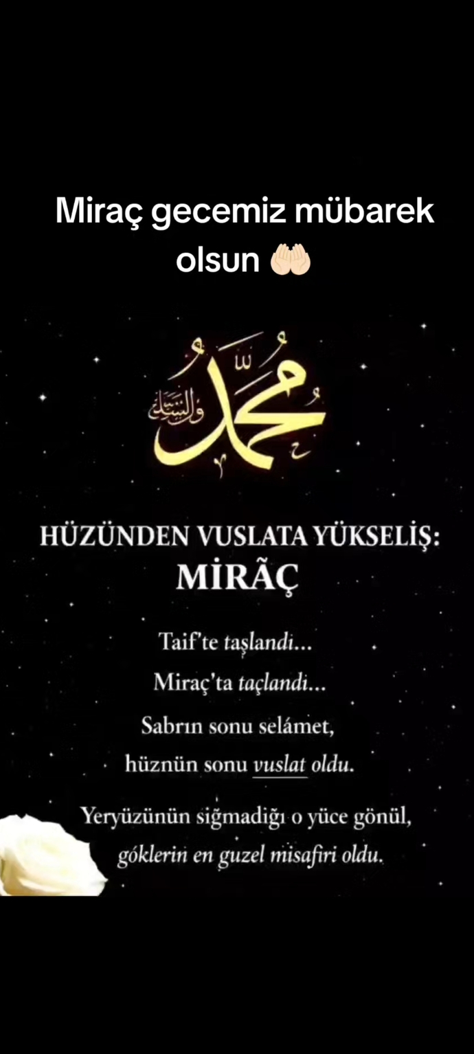 Miraç geceniz nasıl geçiyor?