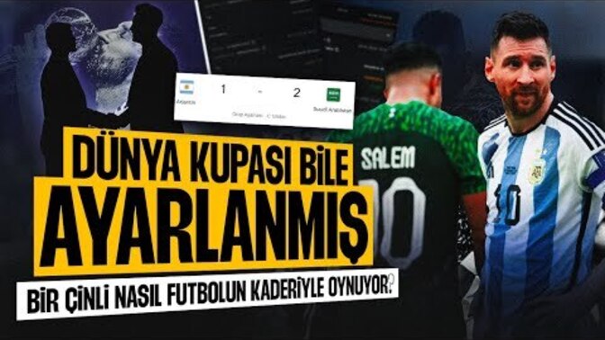 Dünya Kupası maçlarını bahis baronlarının ayarladığını duyunca futbol izlemeyi bırakan var mı?
