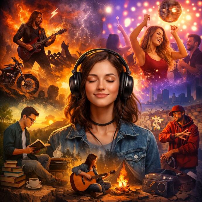Dinlediğiniz müzik türü kişiliğiniz hakkında ipucu verir mi?