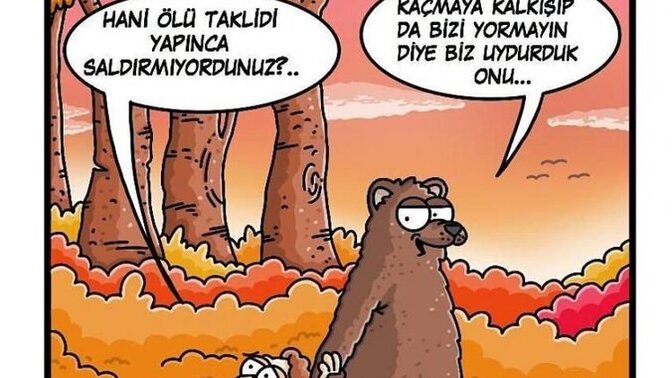 Ölü taklidi yaptığınız birileri var mı?