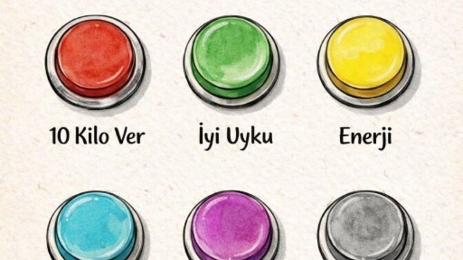 Şu an tek bir düğmeye basacak olsan bu hangisi olurdu?