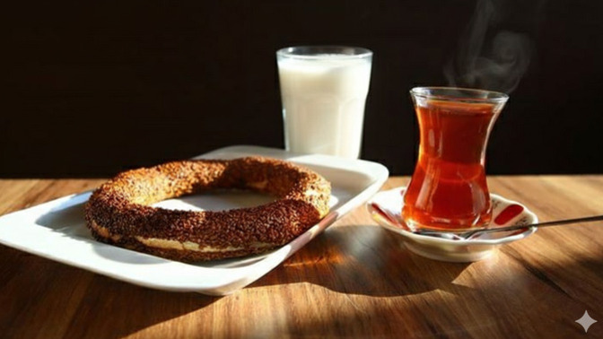 Simitin yanında çay mı ayran mı?