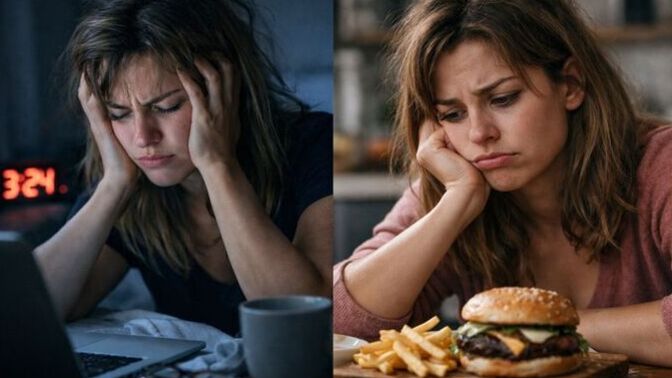 Uykusuzluk mu yoksa açlık mı daha sinir bozucu?