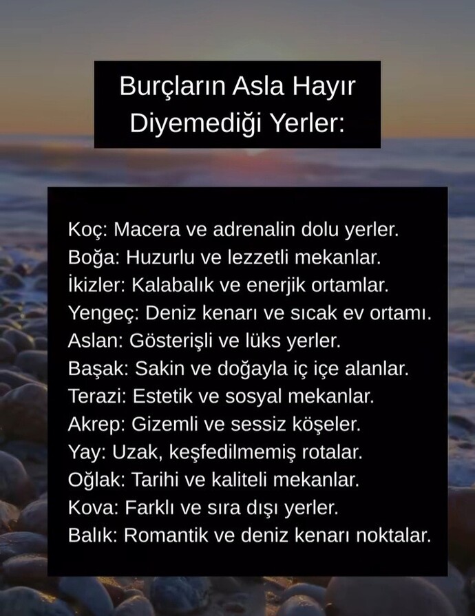 Neye hayır demezsin?