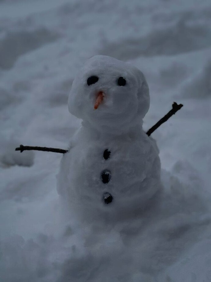 Günler sonra tekrar başlayan kar yağışı sizde de böyle mi, havalar nasıl ❄️🌧️?