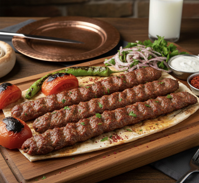 Adana kebapta en sevdiğiniz yan lezzet üçlüsü hangisi?