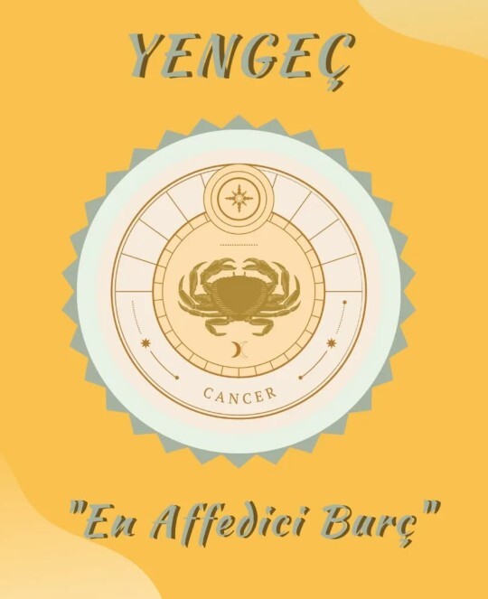 En affedici burç neden biz yengeçler 🦀 olmak zorundayız?