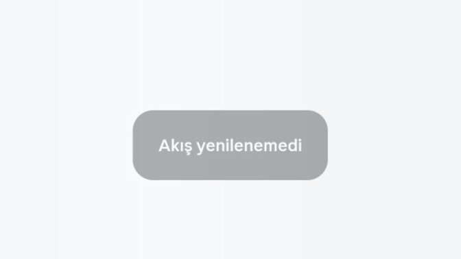 Arkadaşlar sabah akış yenilenmedi yazardı ama şimdi hiç Instagram user yazıyor profil resmim bile yok açılmayacak mı demek?
