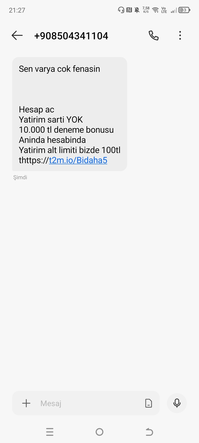 Annemin telefonuna gelen mesaja bakınca aklım çıktı?