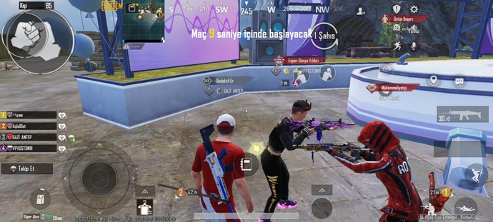 Pubg da maça gelen adama bakın?