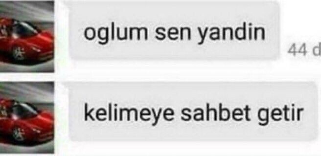 Absürt yazım yanlışları yapan biriyle sohbet edebilir misiniz?