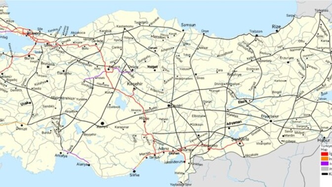 Türkiye'nin kalkınması için yapılması gerektiğini düşündüğüm otoyolları çizdiğim haritayla ilgili düşünceleriniz neler?