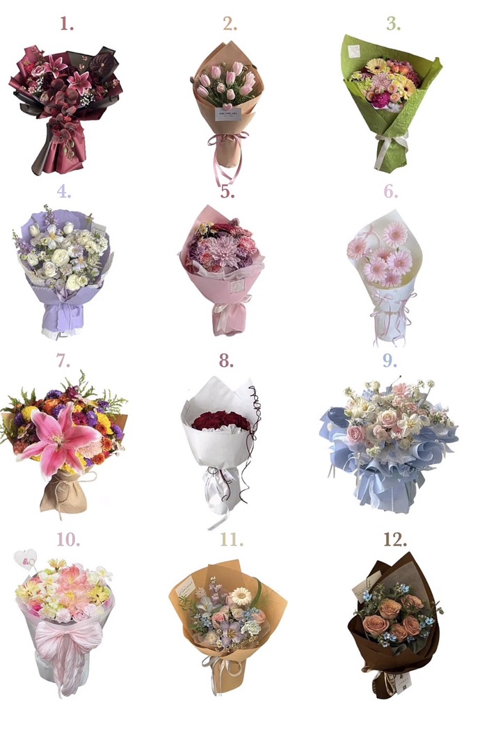 Sevdiğin kişiye nasıl bir çiçek buket alırsın? 💐🌺🌸?