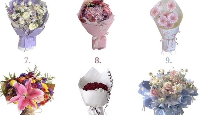 Sevdiğin kişiye nasıl bir çiçek buket alırsın? 💐🌺🌸?