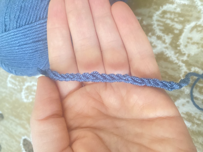 Başlangıç olarak şöyle bi örgü ördüm 🙄?