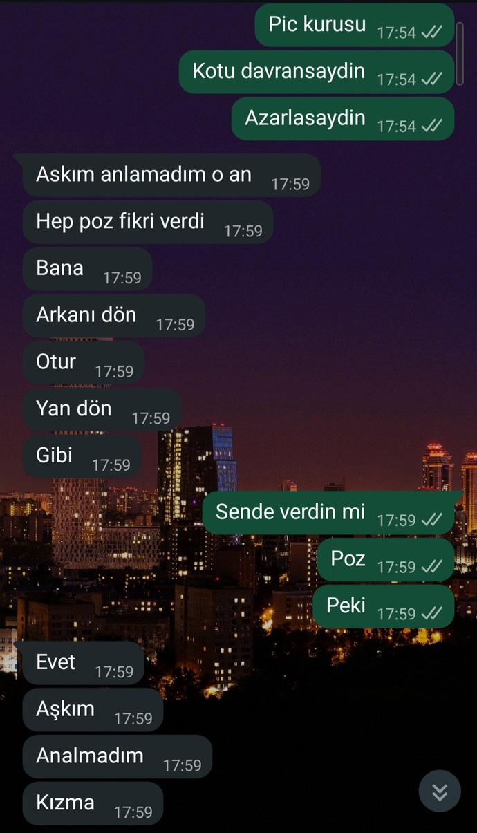 Erkekler, Kot elbise giydigim gun kizlarla gitmistik sarkinti olanlar oldu esimle mesajlasmalarimiz dar ve turban olunca ?