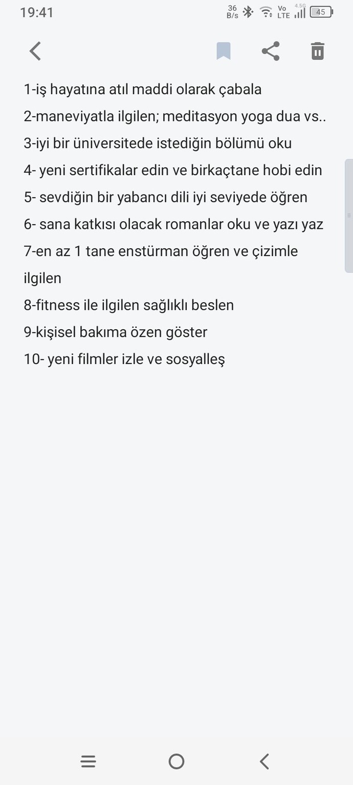 Hedeflediğim şeyleri yapabilir miyim? başka neler ekleyebilirim?