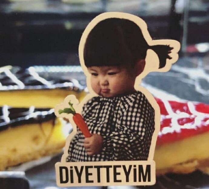 Tatlı yemeli miyim sizce?