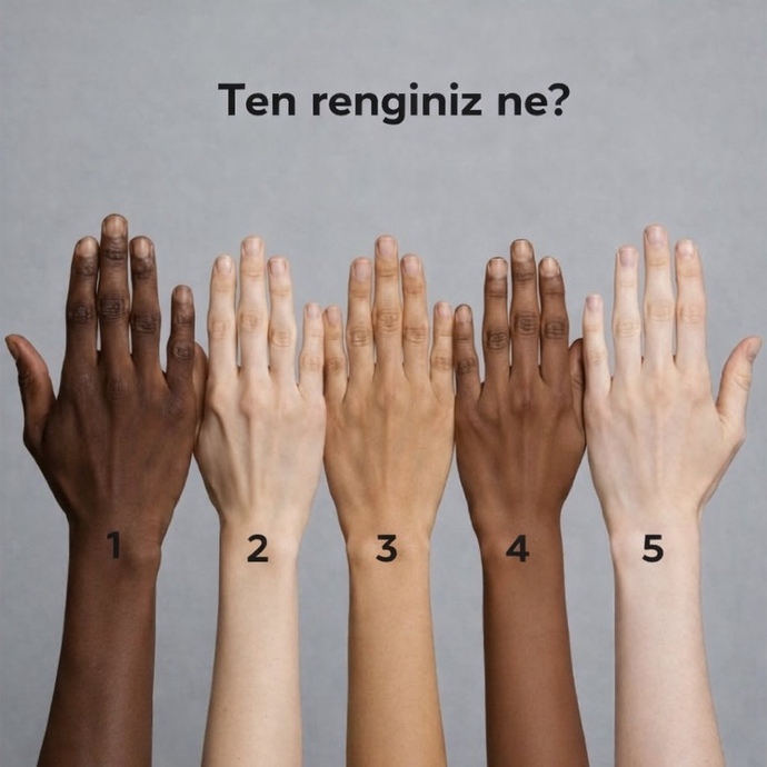 Dürüst Olun... Sizin ten renginiz ne?