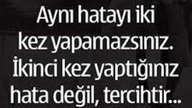 Sevgilinizin aynı hatayı sürekli tekrarlıyorsa, kaçıncı sefer tekrar ettiğinde kazan kaldırıyorsunuz?