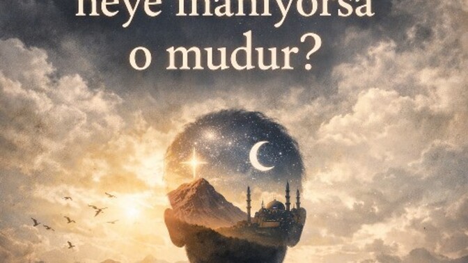 İnsan, neye inanıyorsa o mudur?
