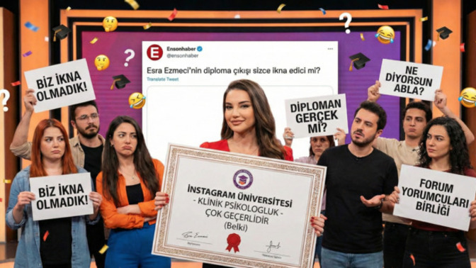 Esra Ezmeci’nin diploma çıkışı sizce ikna edici mi?