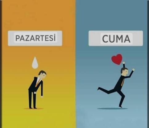 Sizce pazartesi sendromu diye bir şey var mı?