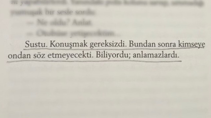 Sizinle bir kitap alıntısı paylaşmamı ister misiniz?