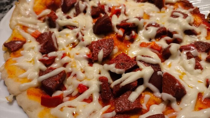 Ev yapımı pizza sever misin🍕?