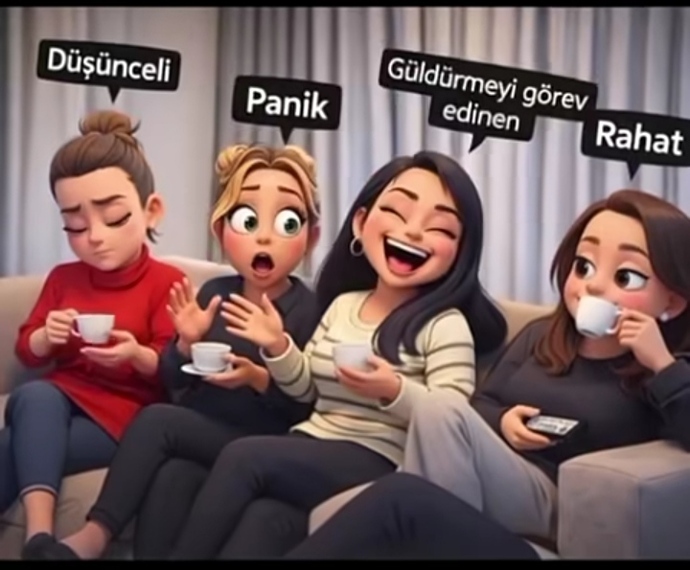 Aşağıdaki kişiliklerden sen hangisisin?
