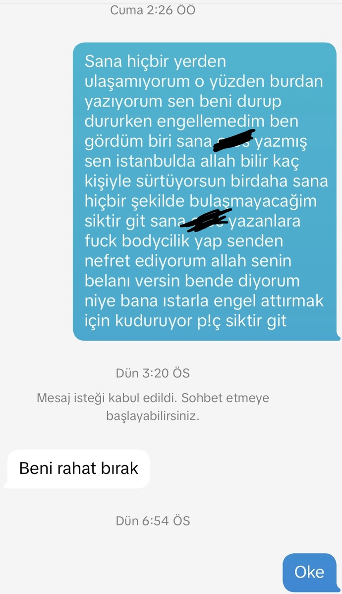 Eski sevgilimin umursamazlığına bakın🤬?