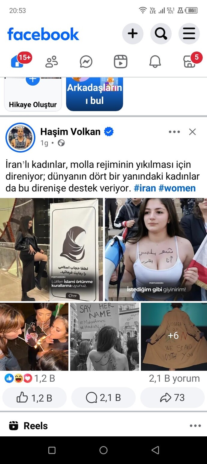 İrandaki olaylar hakkında düşünceniz ne?