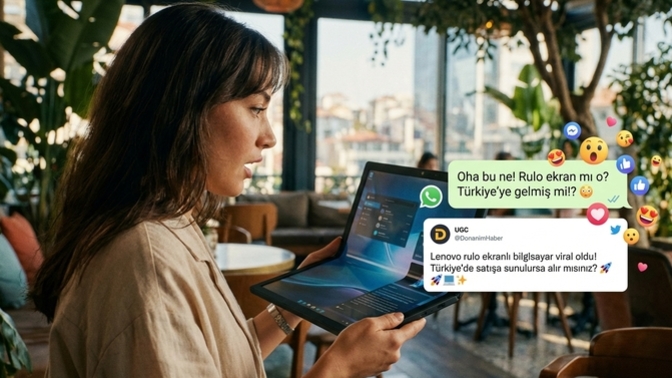 Lenovo’nun rulo ekranlı bilgisayarı Türkiye’ye gelse alır mısınız?