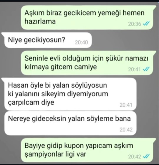 Yalanın kokusunu hemen alır mısınız?