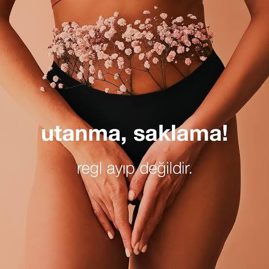 Regl olmak utanmak için bir neden midir?
