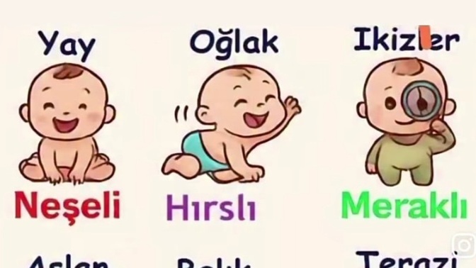 Burçlar nasıl bir bebekmiş 😀?