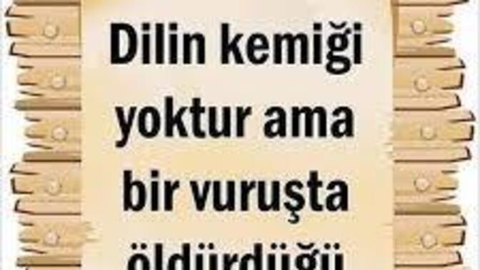 Dilin kemiği var mı?