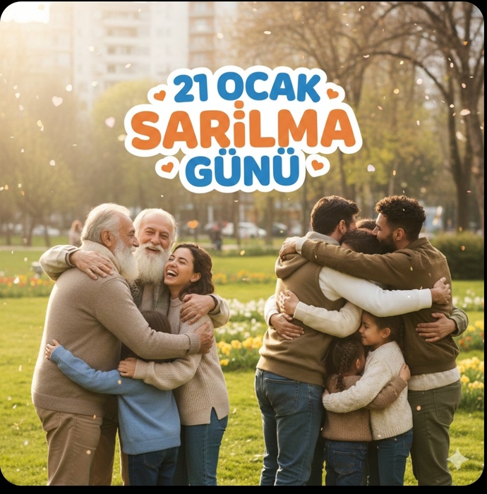21 Ocak Dünya Sarılma Gününde ilk kime sarılmak isterdiniz 😎?