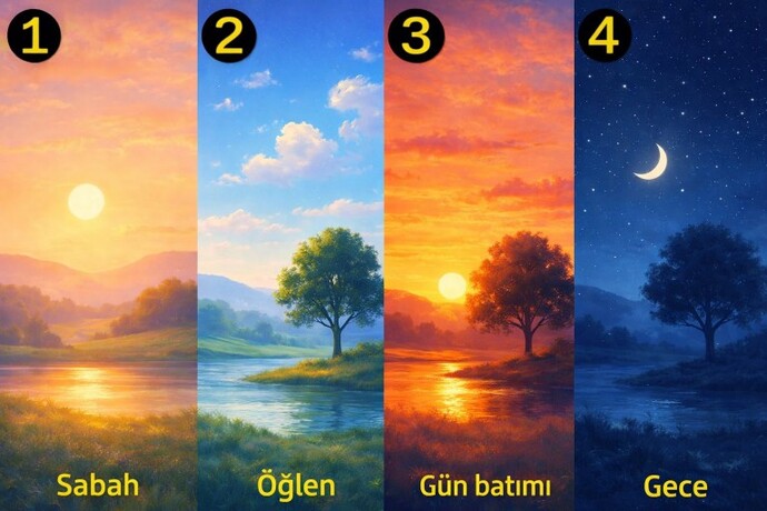 En sevdiğiniz vakit hangisi?
