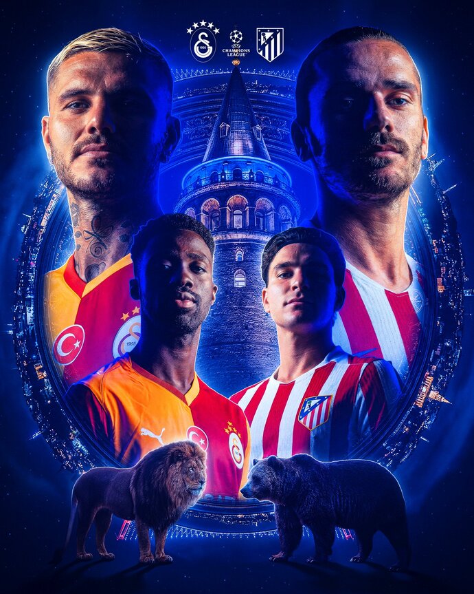 Galatasaray bugün saat 20.45te şampiyonlar liginde atletico madridle oynayacak skor tahminlerini alalım?