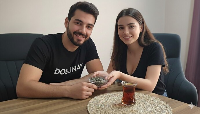 Ben şimdi sadece çay içerken, son yediğin şeyi bana verseydin çayın yanında ne yemiş olurdum?