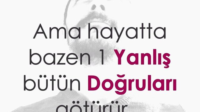 Gerçek hayatta bir yanlış kaç doğruyu siler, sizce güven böyle mi biter?