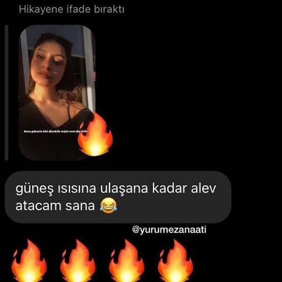Alev atan erkeğin yanıt alma şansı var mı?