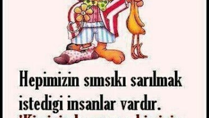 Sımsıkı sarılmak istediğiniz insanlar var mı?
